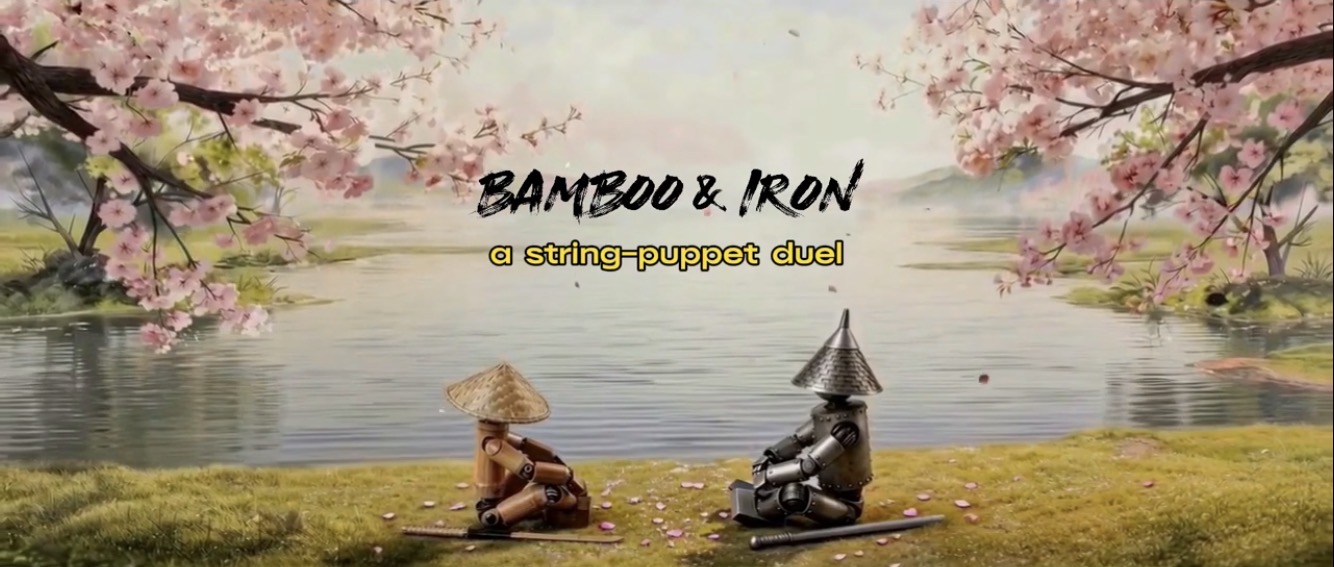 Bamboo & Iron — title art