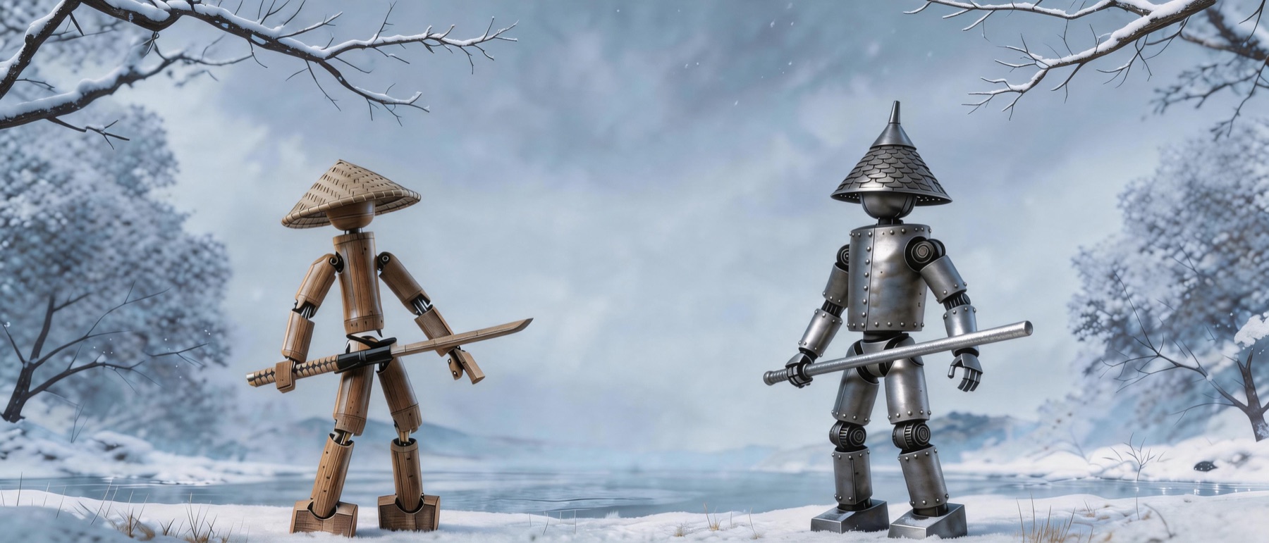 Bamboo & Iron — winter